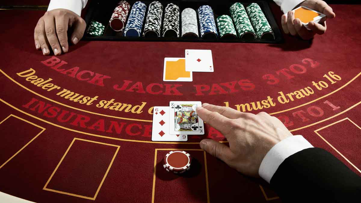 Các hành động trong game bài Blackjack